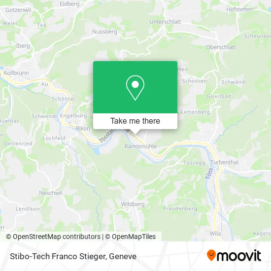 Stibo-Tech Franco Stieger map