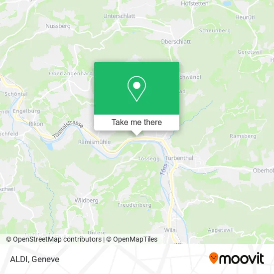 ALDI map