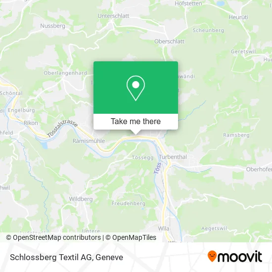 Schlossberg Textil AG map
