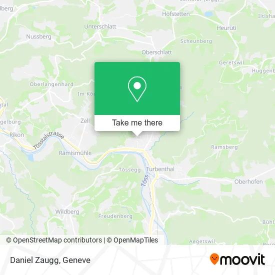 Daniel Zaugg map