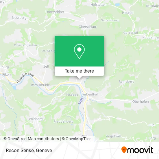 Recon Sense map