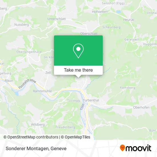 Sonderer Montagen map