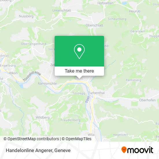 Handelonline Angerer map
