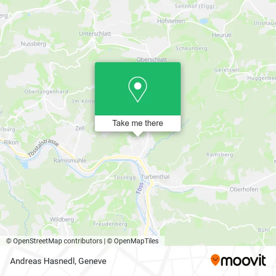 Andreas Hasnedl map