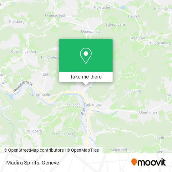 Madira Spirits map