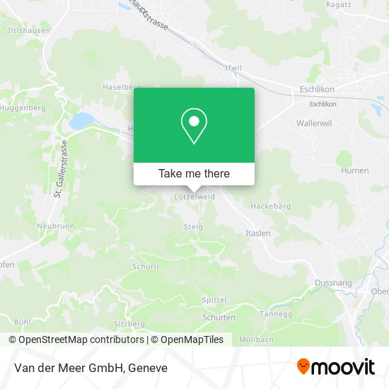 Van der Meer GmbH map