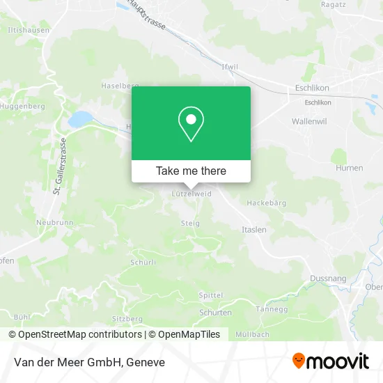 Van der Meer GmbH map