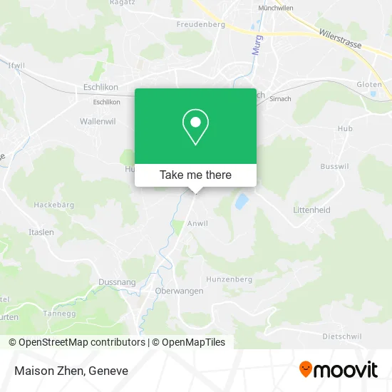 Maison Zhen map