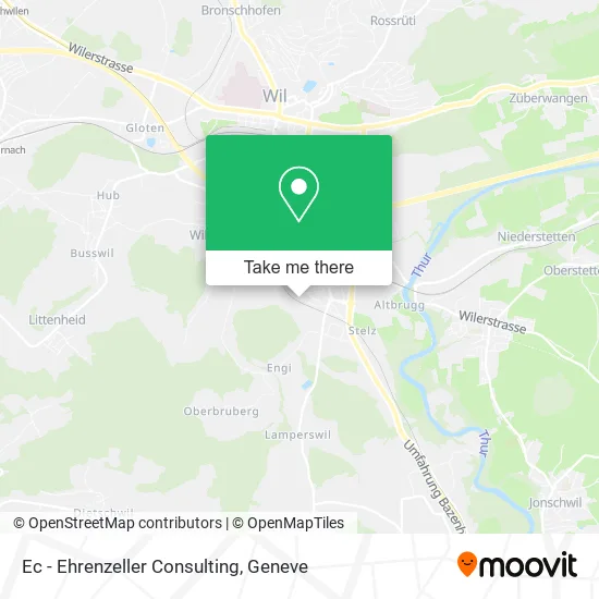 Ec - Ehrenzeller Consulting map