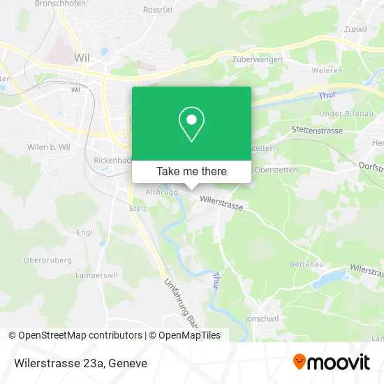 Wilerstrasse 23a map