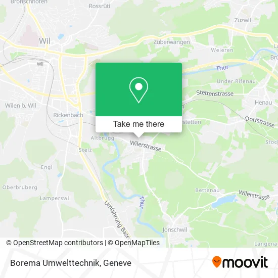 Borema Umwelttechnik map