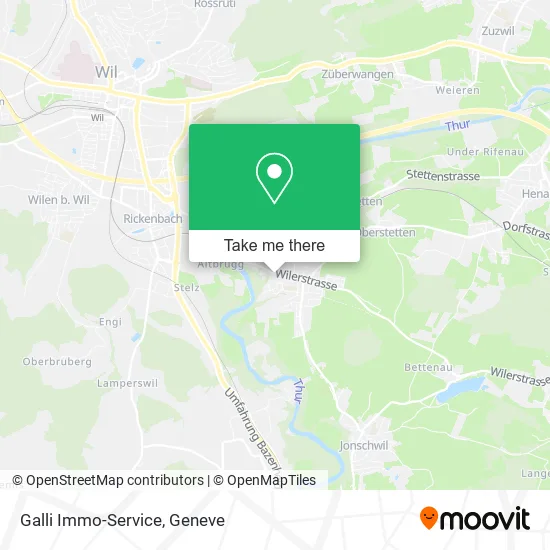 Galli Immo-Service map