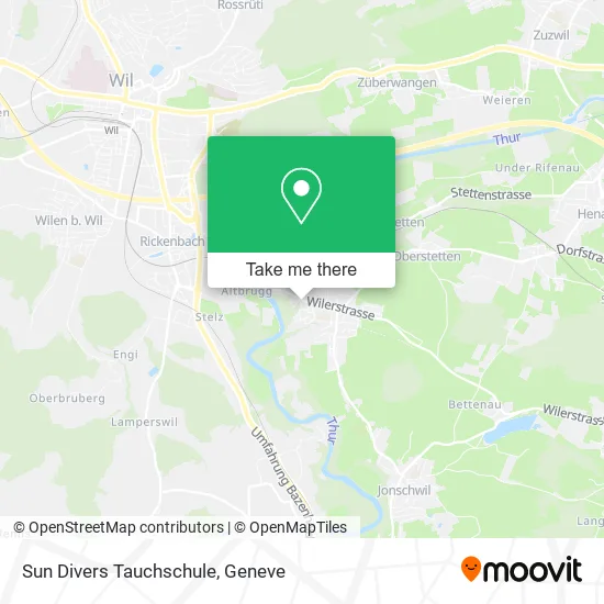 Sun Divers Tauchschule map