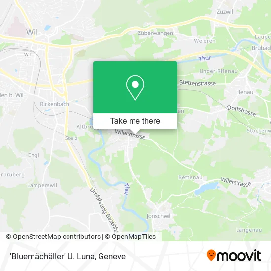 'Bluemächäller' U. Luna map