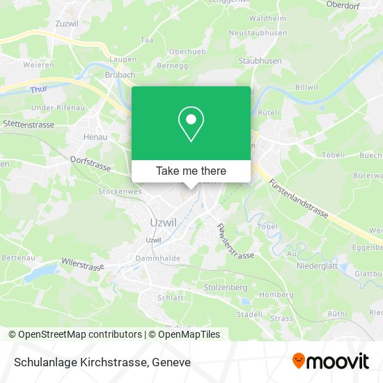 Schulanlage Kirchstrasse map