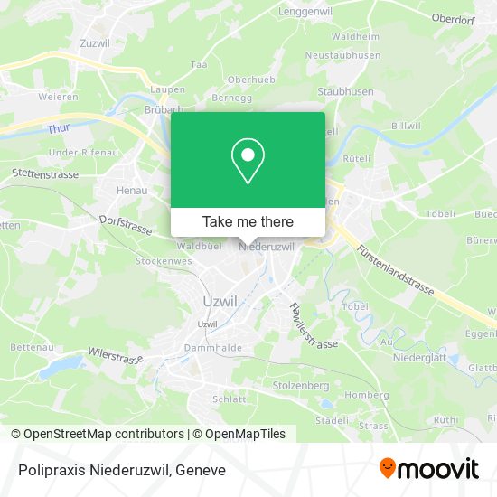 Polipraxis Niederuzwil map