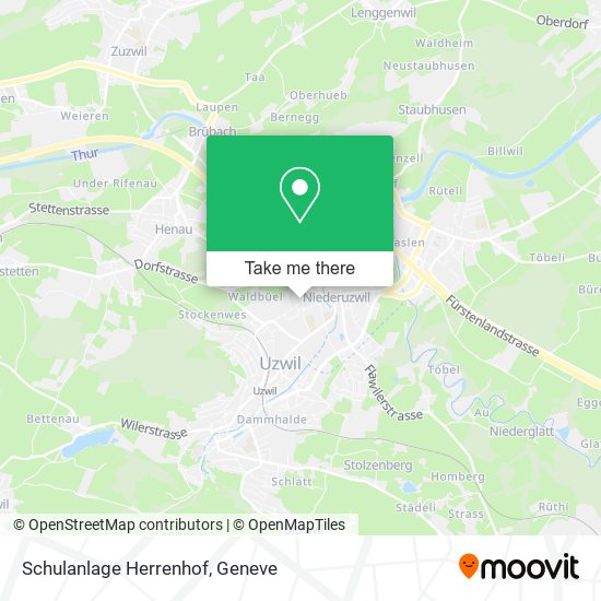 Schulanlage Herrenhof map