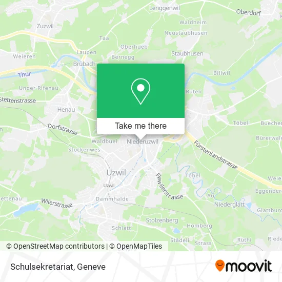 Schulsekretariat map