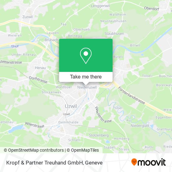 Kropf & Partner Treuhand GmbH map