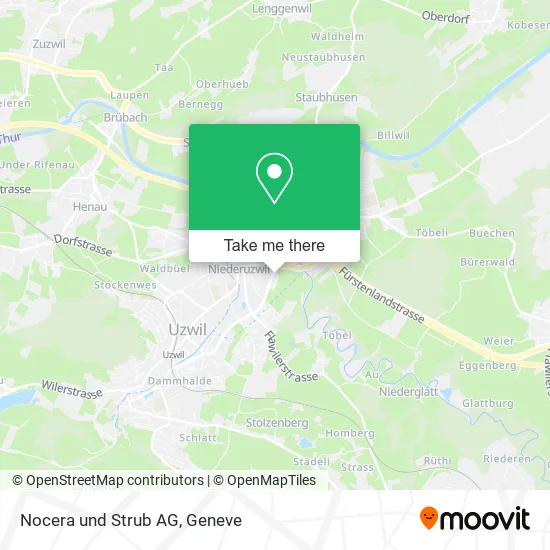 Nocera und Strub AG map