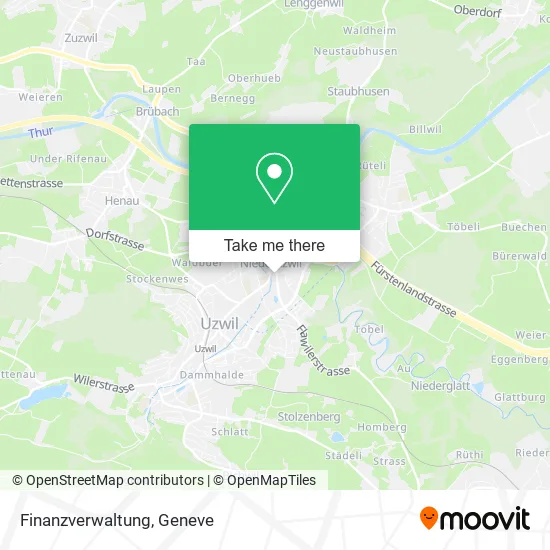 Finanzverwaltung map