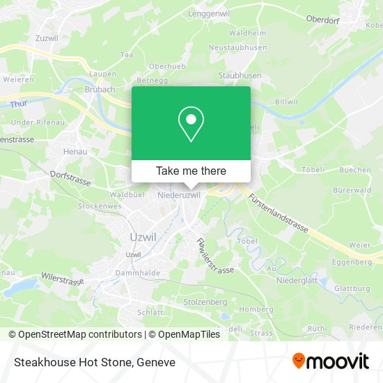 Steakhouse Hot Stone map