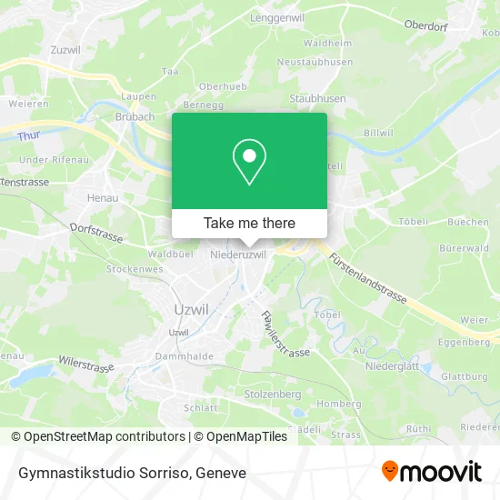 Gymnastikstudio Sorriso map