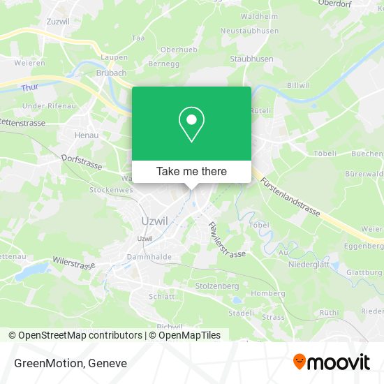 GreenMotion map