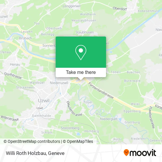 Willi Roth Holzbau map