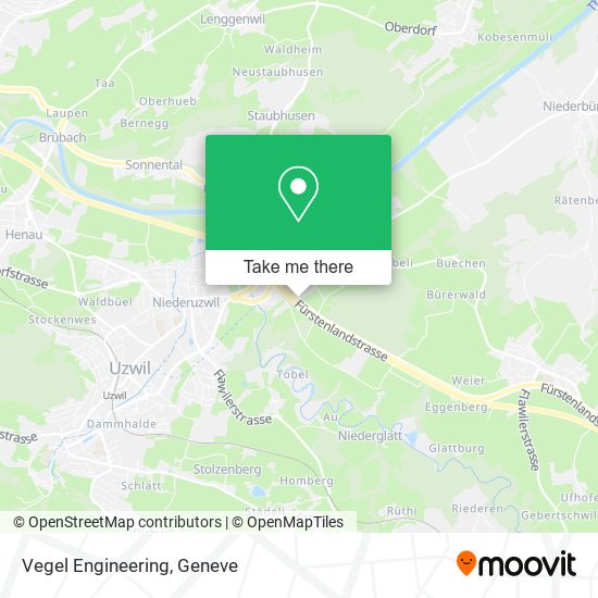 Vegel Engineering map