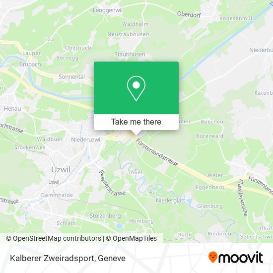 Kalberer Zweiradsport map