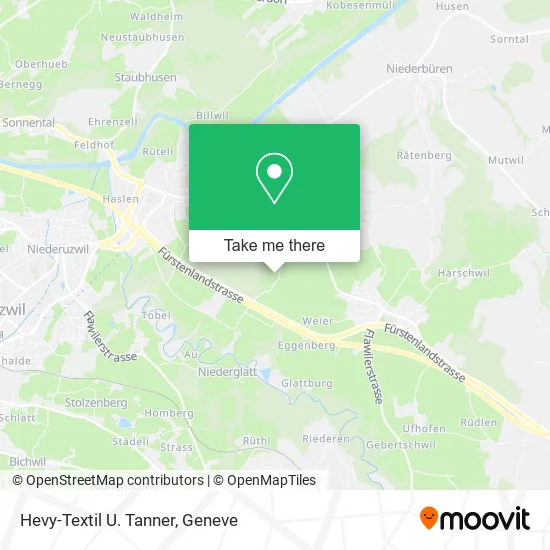 Hevy-Textil U. Tanner map