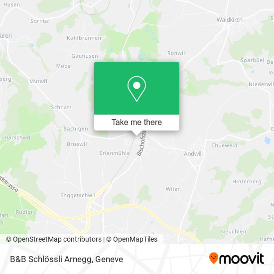 B&B Schlössli Arnegg map