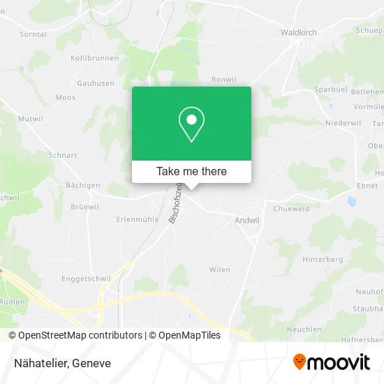 Nähatelier map