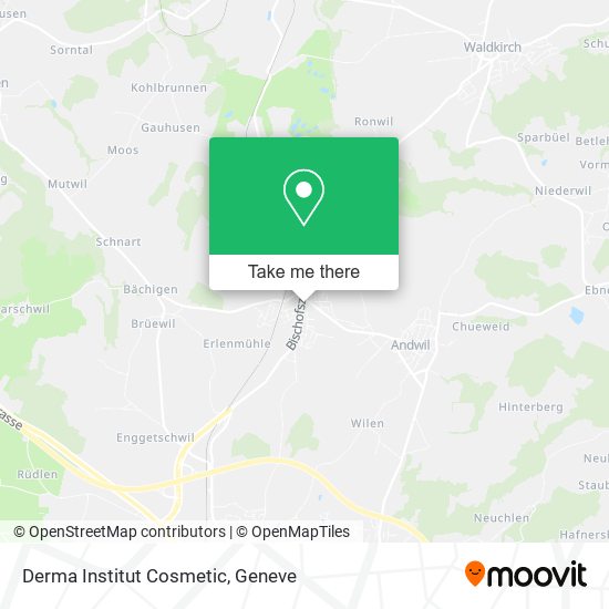 Derma Institut Cosmetic map