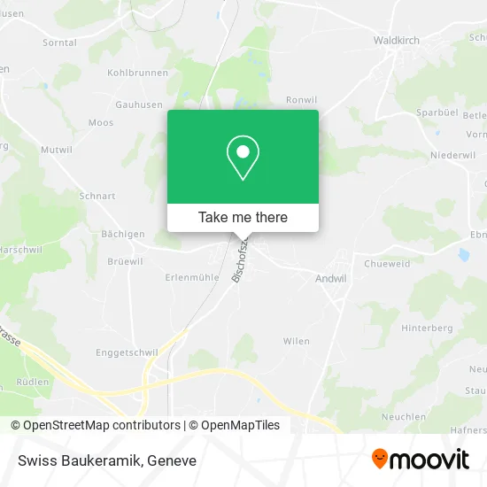 Swiss Baukeramik map