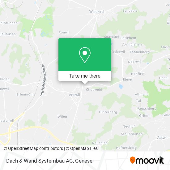 Dach & Wand Systembau AG map