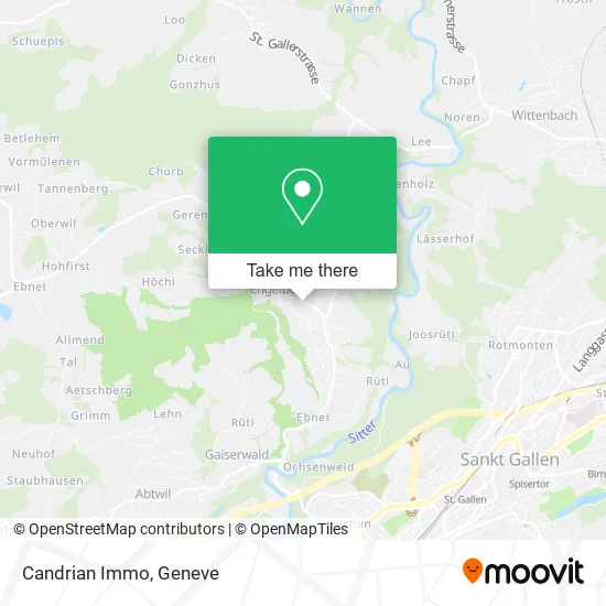 Candrian Immo map