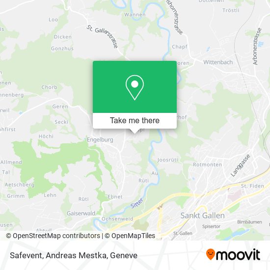 Safevent, Andreas Mestka map
