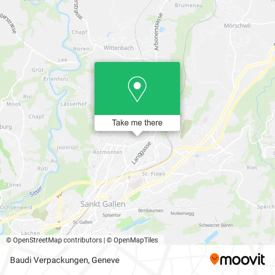 Baudi Verpackungen map