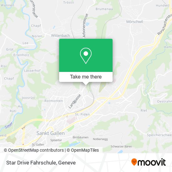 Star Drive Fahrschule map