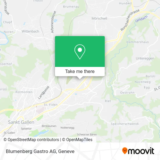 Blumenberg Gastro AG map