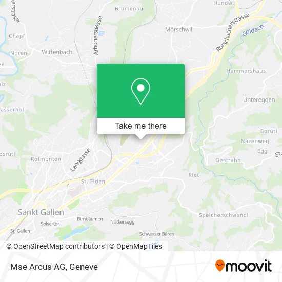 Mse Arcus AG map