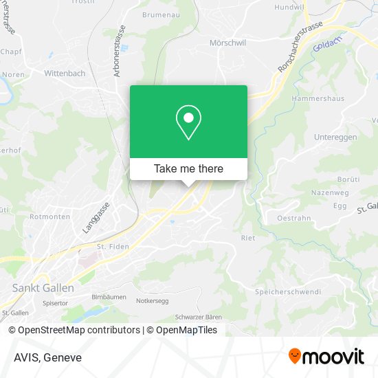 AVIS map