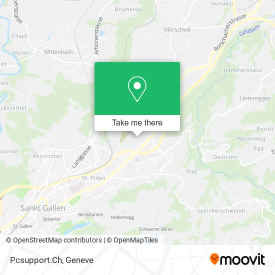 Pcsupport.Ch map