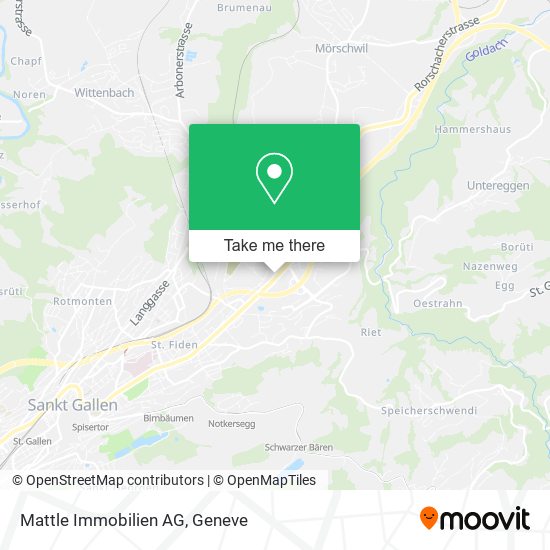 Mattle Immobilien AG map