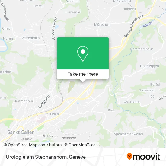 Urologie am Stephanshorn map