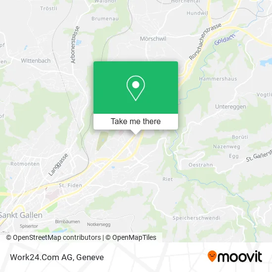 Work24.Com AG map