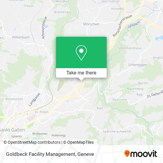Goldbeck Facility Management map