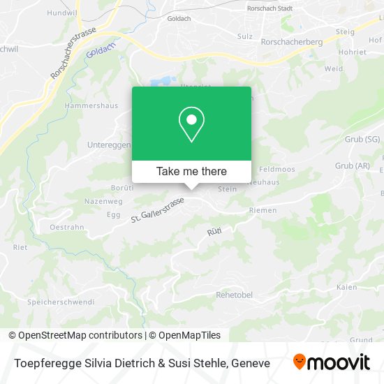 Toepferegge Silvia Dietrich & Susi Stehle map